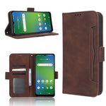 Custodia per telefono in pelle con slot per schede di consistenza al polpaccio, For Cricket Debut Smart, For Cricket Icon 4, For Cricket Innovate E 5G, For OPPO A1 Pro