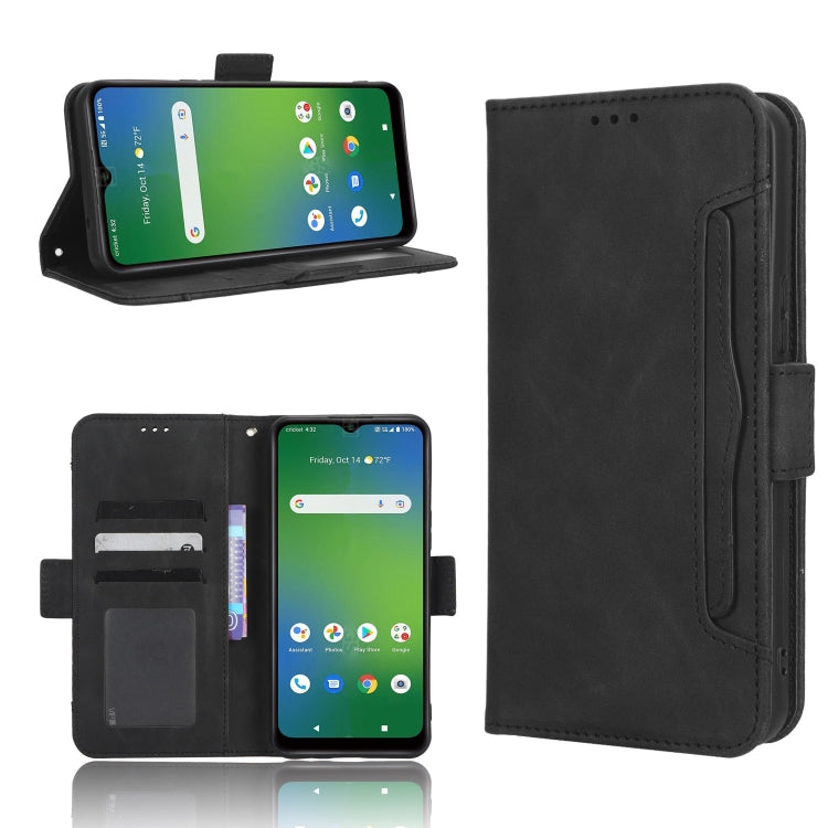 Custodia per telefono in pelle con slot per schede di consistenza al polpaccio, For Cricket Debut Smart, For Cricket Icon 4, For Cricket Innovate E 5G, For OPPO A1 Pro