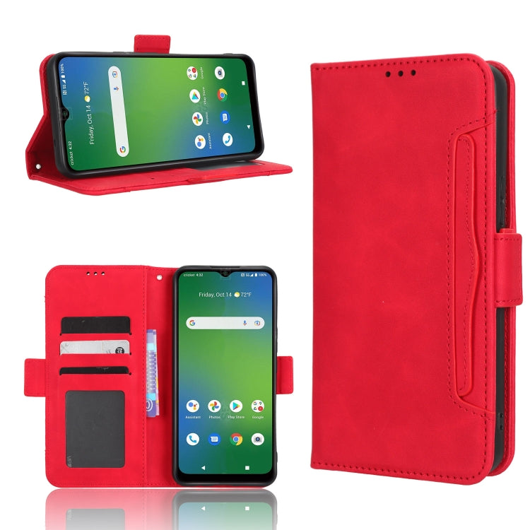 Custodia per telefono in pelle con slot per schede di consistenza al polpaccio, For Cricket Debut Smart, For Cricket Icon 4, For Cricket Innovate E 5G, For OPPO A1 Pro