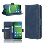 Custodia per telefono in pelle con slot per schede di consistenza al polpaccio, For Cricket Debut Smart, For Cricket Icon 4, For Cricket Innovate E 5G, For OPPO A1 Pro