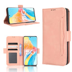Custodia per telefono in pelle con slot per schede di consistenza al polpaccio, For Cricket Debut Smart, For Cricket Icon 4, For Cricket Innovate E 5G, For OPPO A1 Pro