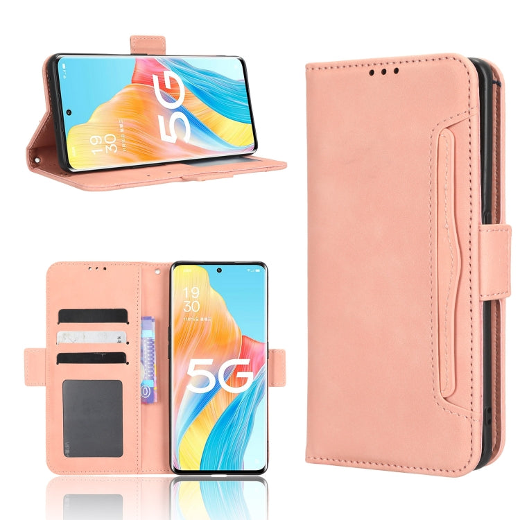 Custodia per telefono in pelle con slot per schede di consistenza al polpaccio, For Cricket Debut Smart, For Cricket Icon 4, For Cricket Innovate E 5G, For OPPO A1 Pro