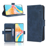 Custodia per telefono in pelle con slot per schede di consistenza al polpaccio, For Cricket Debut Smart, For Cricket Icon 4, For Cricket Innovate E 5G, For OPPO A1 Pro