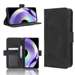 Custodia portafoglio in pelle per Realme 10 4G
