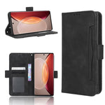 Custodia per telefono in pelle con slot per schede di consistenza al polpaccio, For vivo X90 5G, For vivo X90 Pro+, For Tecno Pova 4, For Infinix Hot 20 4G X682B