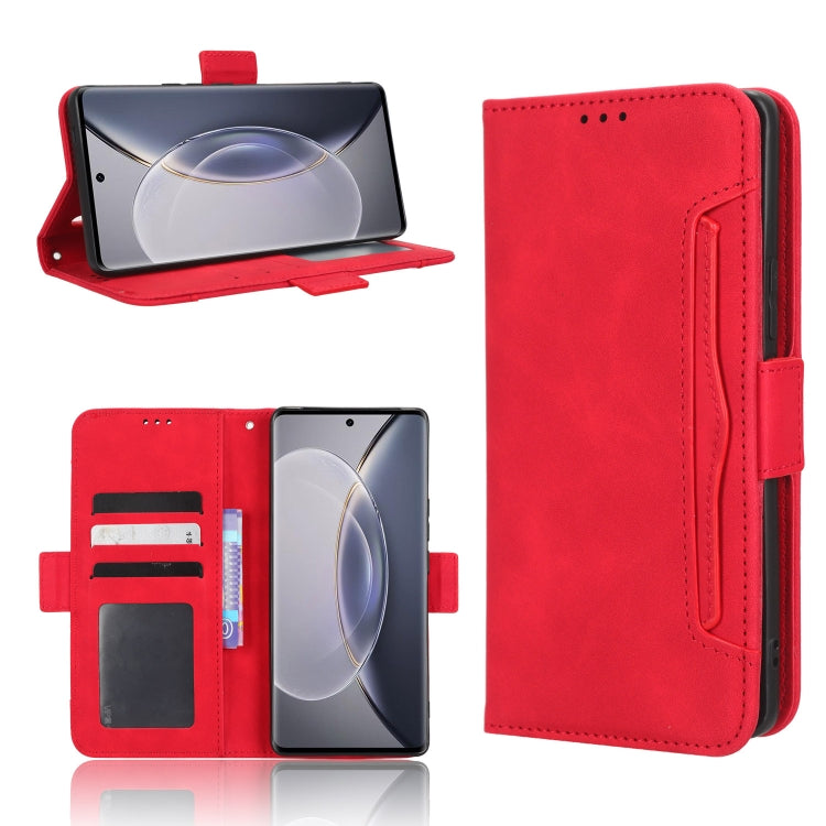 Custodia per telefono in pelle con slot per schede di consistenza al polpaccio, For vivo X90 5G, For vivo X90 Pro+, For Tecno Pova 4, For Infinix Hot 20 4G X682B