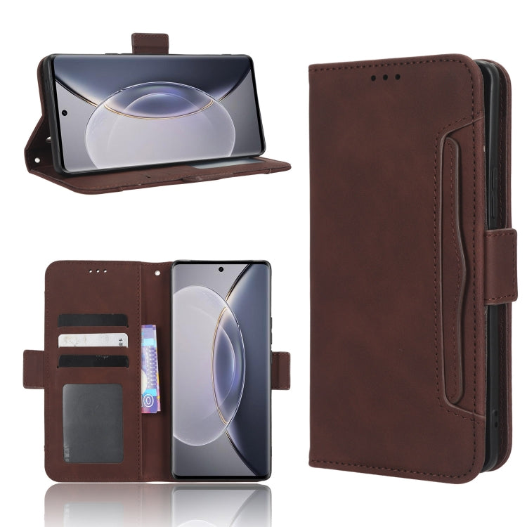 Custodia per telefono in pelle con slot per schede di consistenza al polpaccio, For vivo X90 5G, For vivo X90 Pro+, For Tecno Pova 4, For Infinix Hot 20 4G X682B