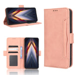 Custodia per telefono in pelle con slot per schede di consistenza al polpaccio, For vivo X90 5G, For vivo X90 Pro+, For Tecno Pova 4, For Infinix Hot 20 4G X682B
