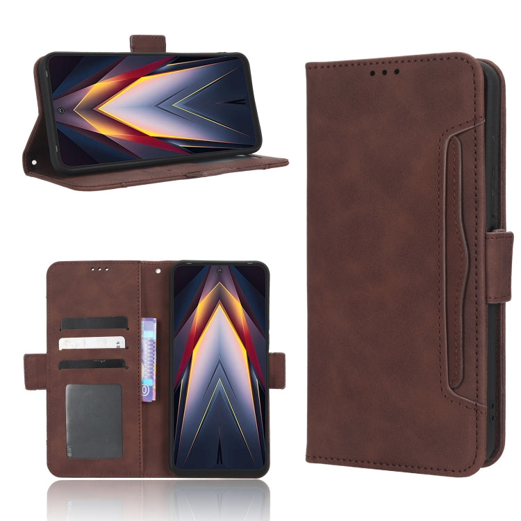 Custodia per telefono in pelle con slot per schede di consistenza al polpaccio, For vivo X90 5G, For vivo X90 Pro+, For Tecno Pova 4, For Infinix Hot 20 4G X682B