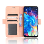 Custodia per telefono in pelle con slot per schede di consistenza al polpaccio, For Infinix Hot 20 5G X666B, For Infinix Hot 20S X6827, For Tecno Pova 4 Pro, For Huawei nova Y61