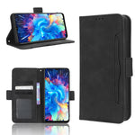 Custodia per telefono in pelle con slot per schede di consistenza al polpaccio, For Infinix Hot 20 5G X666B, For Infinix Hot 20S X6827, For Tecno Pova 4 Pro, For Huawei nova Y61