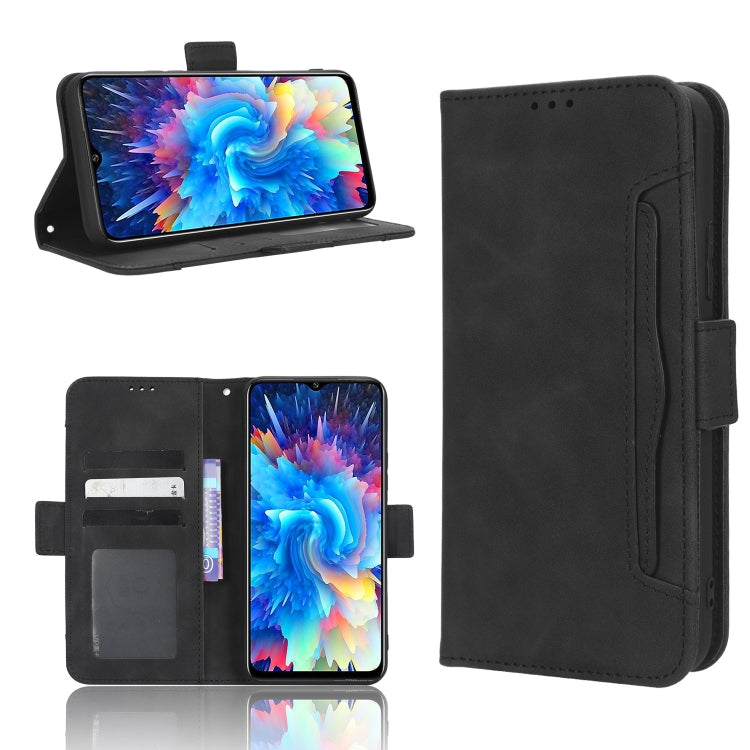 Custodia per telefono in pelle con slot per schede di consistenza al polpaccio, For Infinix Hot 20 5G X666B, For Infinix Hot 20S X6827, For Tecno Pova 4 Pro, For Huawei nova Y61