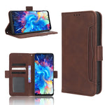 Custodia per telefono in pelle con slot per schede di consistenza al polpaccio, For Infinix Hot 20 5G X666B, For Infinix Hot 20S X6827, For Tecno Pova 4 Pro, For Huawei nova Y61