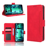 Custodia per telefono in pelle con slot per schede di consistenza al polpaccio, For Infinix Hot 20 5G X666B, For Infinix Hot 20S X6827, For Tecno Pova 4 Pro, For Huawei nova Y61