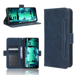 Custodia per telefono in pelle con slot per schede di consistenza al polpaccio, For Infinix Hot 20 5G X666B, For Infinix Hot 20S X6827, For Tecno Pova 4 Pro, For Huawei nova Y61