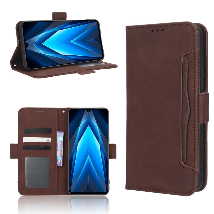 Custodia per telefono in pelle con slot per schede di consistenza al polpaccio, For Infinix Hot 20 5G X666B, For Infinix Hot 20S X6827, For Tecno Pova 4 Pro, For Huawei nova Y61