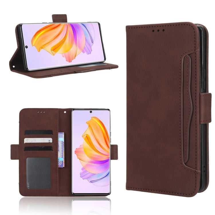 Custodia per telefono in pelle con slot per schede di consistenza al polpaccio, For Blackview BV5200, For Honor 80 SE 5G, For Honor 80 5G, For Honor 80 Pro 5G