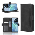 Custodia portafoglio in pelle per Motorola Moto G72