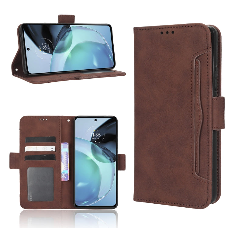 Custodia portafoglio in pelle per Motorola Moto G72