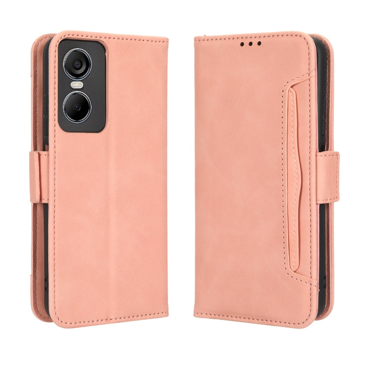 Custodia per telefono in pelle con slot per schede di consistenza al polpaccio, For Tecno Pop 6 Pro BE8, For Infinix Hot 20i, For Infinix Note 12 Pro 4G X676B, For Tecno Pova Neo 2