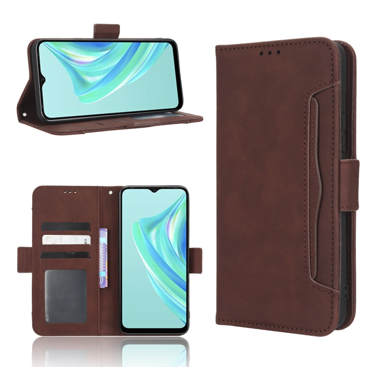 Custodia per telefono in pelle con slot per schede di consistenza al polpaccio, For Tecno Pop 6 Pro BE8, For Infinix Hot 20i, For Infinix Note 12 Pro 4G X676B, For Tecno Pova Neo 2