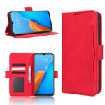 Custodia per telefono in pelle con slot per schede di consistenza al polpaccio, For Tecno Pop 6 Pro BE8, For Infinix Hot 20i, For Infinix Note 12 Pro 4G X676B, For Tecno Pova Neo 2