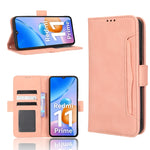 Custodia per telefono in pelle con slot per schede di consistenza al polpaccio, For Xiaomi Redmi 11 Prime 4G, For Xiaomi Redmi A1+, For Xiaomi Redmi Note 12 5G China, For Xiaomi Redmi Note 12 Pro 5G