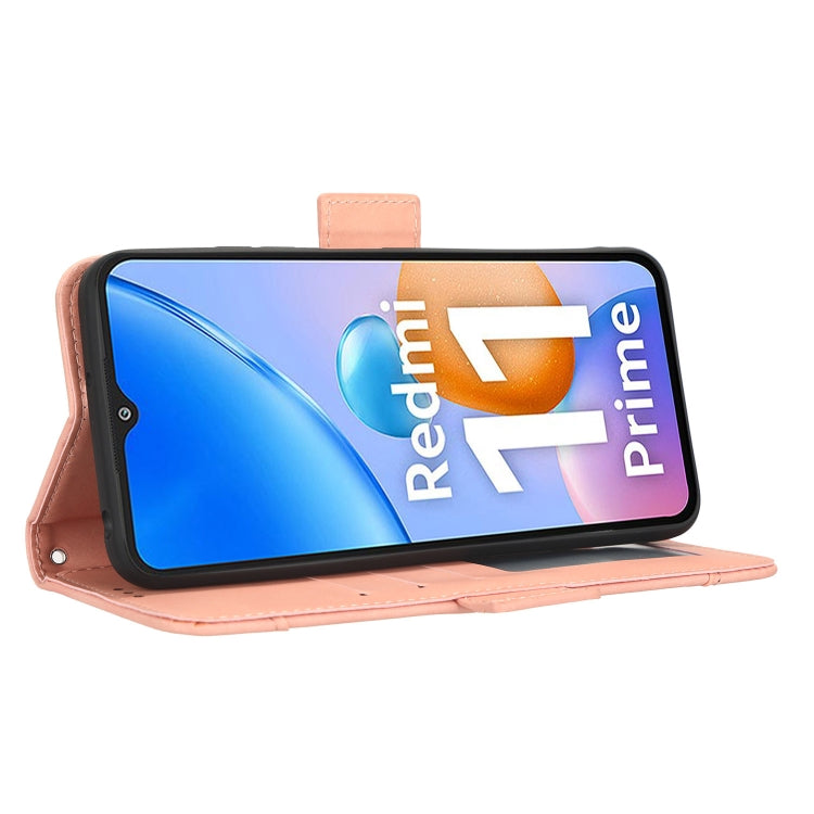 Custodia per telefono in pelle con slot per schede di consistenza al polpaccio, For Xiaomi Redmi 11 Prime 4G, For Xiaomi Redmi A1+, For Xiaomi Redmi Note 12 5G China, For Xiaomi Redmi Note 12 Pro 5G