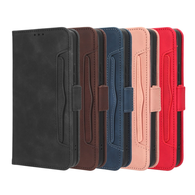 Custodia per telefono in pelle con slot per schede di consistenza al polpaccio, For Xiaomi Redmi 11 Prime 4G, For Xiaomi Redmi A1+, For Xiaomi Redmi Note 12 5G China, For Xiaomi Redmi Note 12 Pro 5G