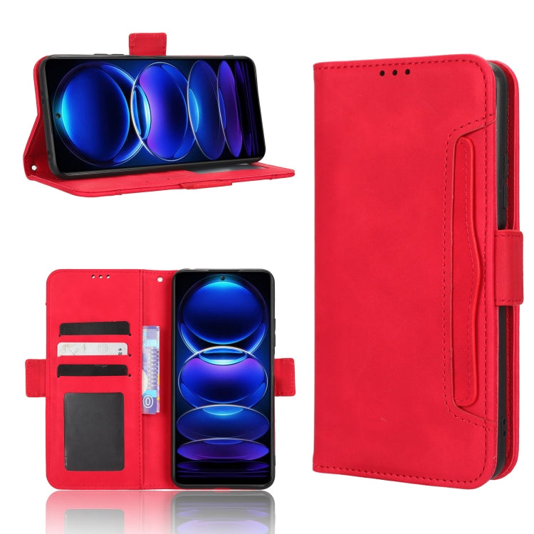 Custodia per telefono in pelle con slot per schede di consistenza al polpaccio, For Xiaomi Redmi 11 Prime 4G, For Xiaomi Redmi A1+, For Xiaomi Redmi Note 12 5G China, For Xiaomi Redmi Note 12 Pro 5G