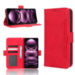 Custodia per telefono in pelle con slot per schede di consistenza al polpaccio, For Xiaomi Redmi 11 Prime 4G, For Xiaomi Redmi A1+, For Xiaomi Redmi Note 12 5G China, For Xiaomi Redmi Note 12 Pro 5G