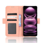 Custodia per telefono in pelle con slot per schede di consistenza al polpaccio, For Xiaomi Redmi Note 12 Pro+, For Huawei nova 10 SE, For Honor Play 40 Plus, For Nokia X30 5G