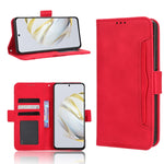 Custodia per telefono in pelle con slot per schede di consistenza al polpaccio, For Xiaomi Redmi Note 12 Pro+, For Huawei nova 10 SE, For Honor Play 40 Plus, For Nokia X30 5G