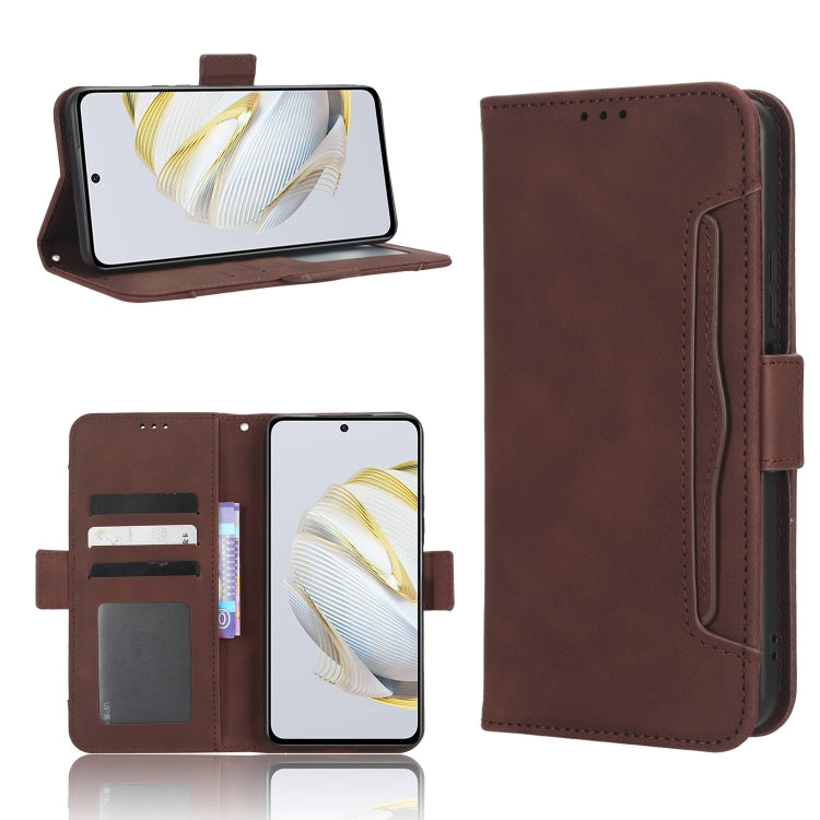 Custodia per telefono in pelle con slot per schede di consistenza al polpaccio, For Xiaomi Redmi Note 12 Pro+, For Huawei nova 10 SE, For Honor Play 40 Plus, For Nokia X30 5G
