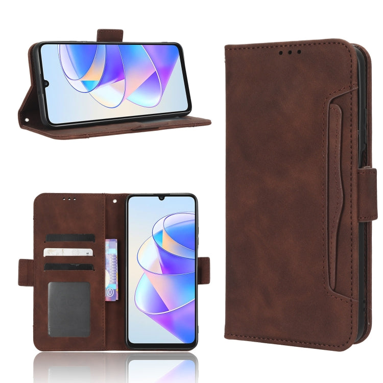Custodia per telefono in pelle con slot per schede di consistenza al polpaccio, For Xiaomi Redmi Note 12 Pro+, For Huawei nova 10 SE, For Honor Play 40 Plus, For Nokia X30 5G