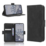 Custodia per telefono in pelle con slot per schede di consistenza al polpaccio, For Xiaomi Redmi Note 12 Pro+, For Huawei nova 10 SE, For Honor Play 40 Plus, For Nokia X30 5G