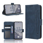 Custodia per telefono in pelle con slot per schede di consistenza al polpaccio, For Xiaomi Redmi Note 12 Pro+, For Huawei nova 10 SE, For Honor Play 40 Plus, For Nokia X30 5G