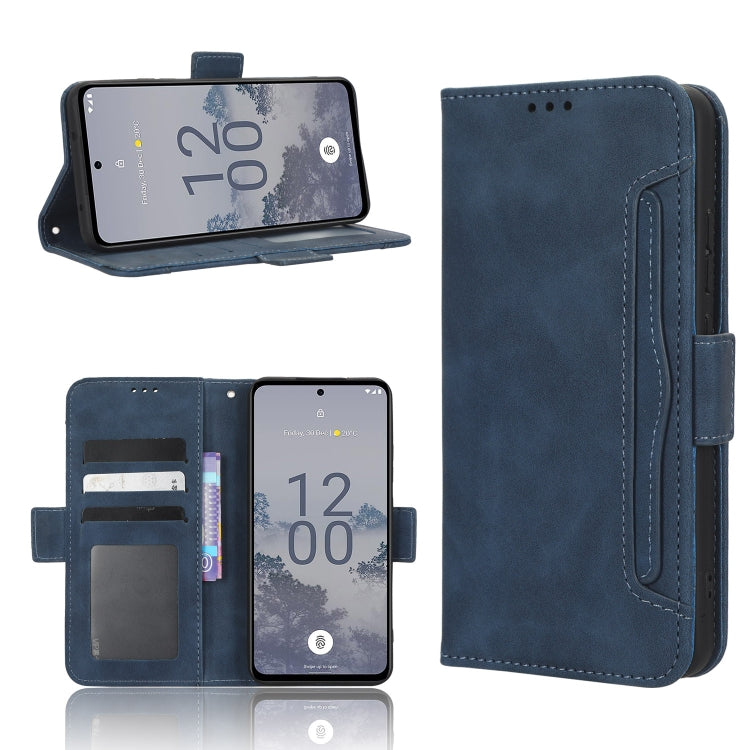 Custodia per telefono in pelle con slot per schede di consistenza al polpaccio, For Xiaomi Redmi Note 12 Pro+, For Huawei nova 10 SE, For Honor Play 40 Plus, For Nokia X30 5G