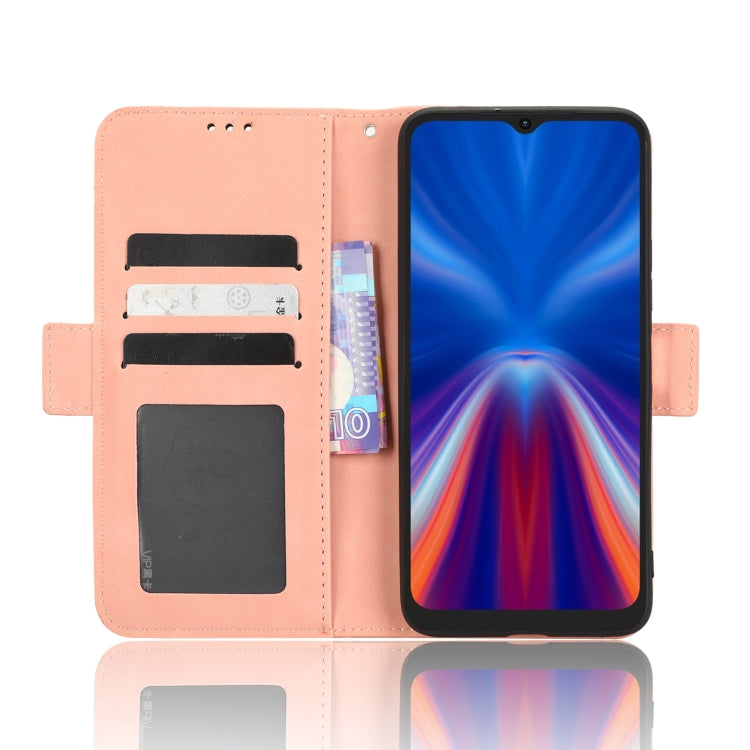 Custodia per telefono in pelle con slot per schede di consistenza al polpaccio, For Umidigi G1