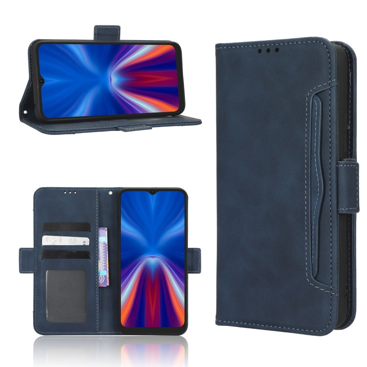 Custodia per telefono in pelle con slot per schede di consistenza al polpaccio, For Umidigi G1