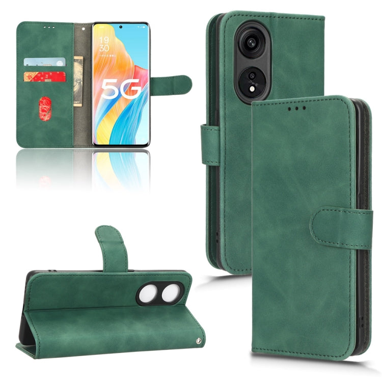 Custodia per telefono in pelle con vibrazione magnetica Skin Feel, For OPPO A1 Pro, For Realme 10 Pro, For TCL ION Z, For Tecno Pova 4