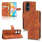 Custodia per telefono in pelle con vibrazione magnetica Skin Feel, For OPPO A1 Pro, For Realme 10 Pro, For TCL ION Z, For Tecno Pova 4