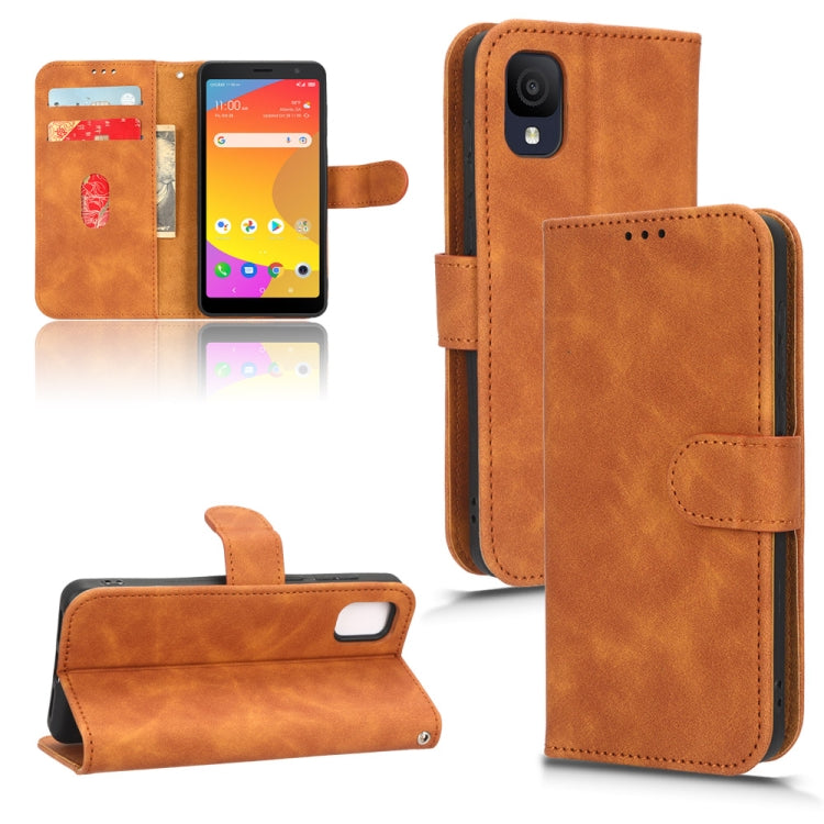 Custodia per telefono in pelle con vibrazione magnetica Skin Feel, For OPPO A1 Pro, For Realme 10 Pro, For TCL ION Z, For Tecno Pova 4