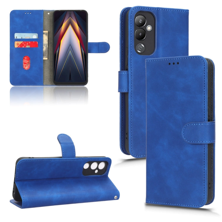 Custodia per telefono in pelle con vibrazione magnetica Skin Feel, For OPPO A1 Pro, For Realme 10 Pro, For TCL ION Z, For Tecno Pova 4