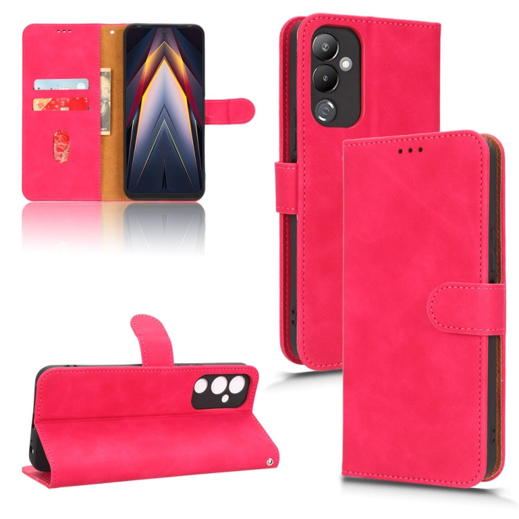 Custodia per telefono in pelle con vibrazione magnetica Skin Feel, For OPPO A1 Pro, For Realme 10 Pro, For TCL ION Z, For Tecno Pova 4