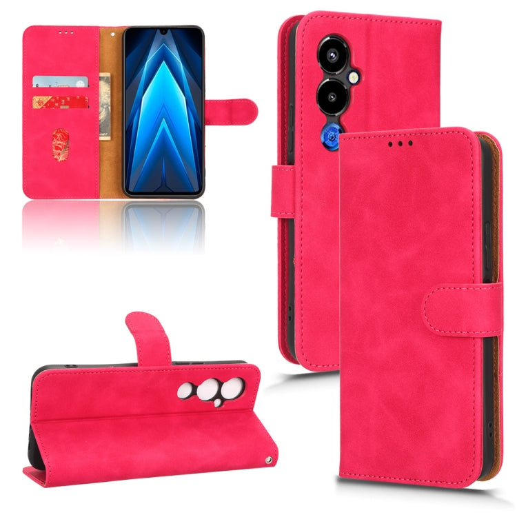 Custodia per telefono in pelle con vibrazione magnetica Skin Feel, For Tecno Pova 4 Pro, For Infinix Hot 20 4G, For Infinix Hot 20 5G, For Infinix Hot 20S