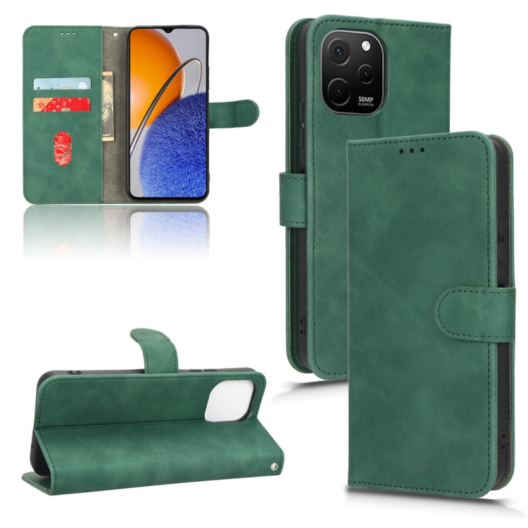 Custodia per telefono in pelle con vibrazione magnetica Skin Feel, For Huawei  Nova Y61