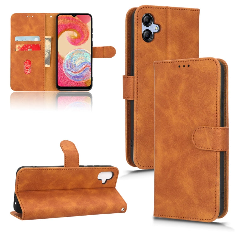 Custodia per telefono in pelle con vibrazione magnetica Skin Feel, For Honor 80 SE 5G, For Nokia C31, For Samsung Galaxy A04e, For Huawei Mate 50