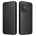 Custodia per telefono in pelle con vibrazione in fibra di carbonio, For Xiaomi Redmi 11 Prime 4G, For Xiaomi 13