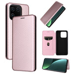Custodia per telefono in pelle con vibrazione in fibra di carbonio, For Xiaomi Redmi 11 Prime 4G, For Xiaomi 13